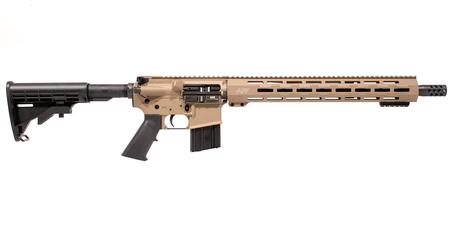 ALEX PRO FIREARMS APF-15 450 Bushmaster Rifle with FDE Finish and Adjustable Stock