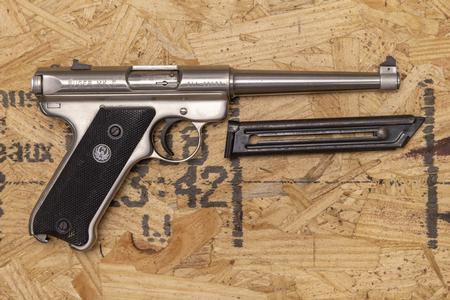 RUGER MK II .22 LR Police Trade-In Pistol