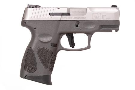 TAURUS G2C 9mm Compact Pistol with Stainless Slide and Gray Frame