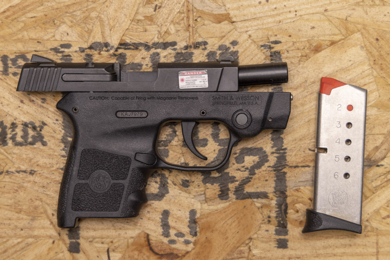 Smith & Wesson Bodyguard 380 ACP Police Trade-In Pistol with Laser