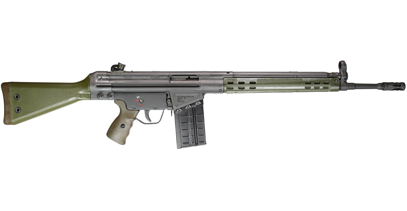 PTR INDUSTRIES PTR 100 308 WIN 18` 20RD OD GREEN RIFLE