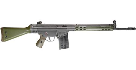 PTR INDUSTRIES GI PTR 100 308 Win Rifle with 18 Inch Barrel and OD Green Stock