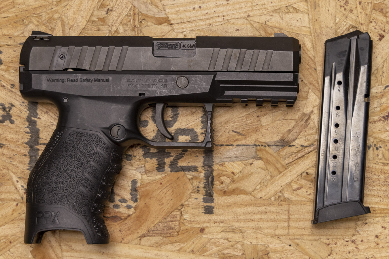 WALTHER PPX .40 SW POLICE TRADE-IN PISTOL