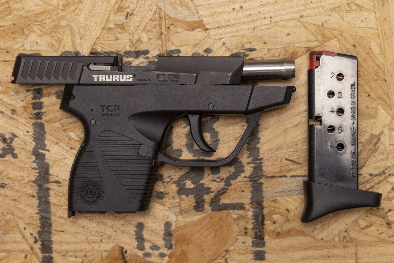 Taurus PT738 TCP .380 ACP Police Trade-In Pistol
