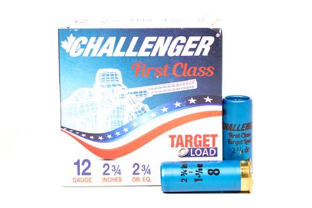 12 GA 2 3/4 IN 8 SHOT TARGET LOAD FIRST CLASS 25/BOX