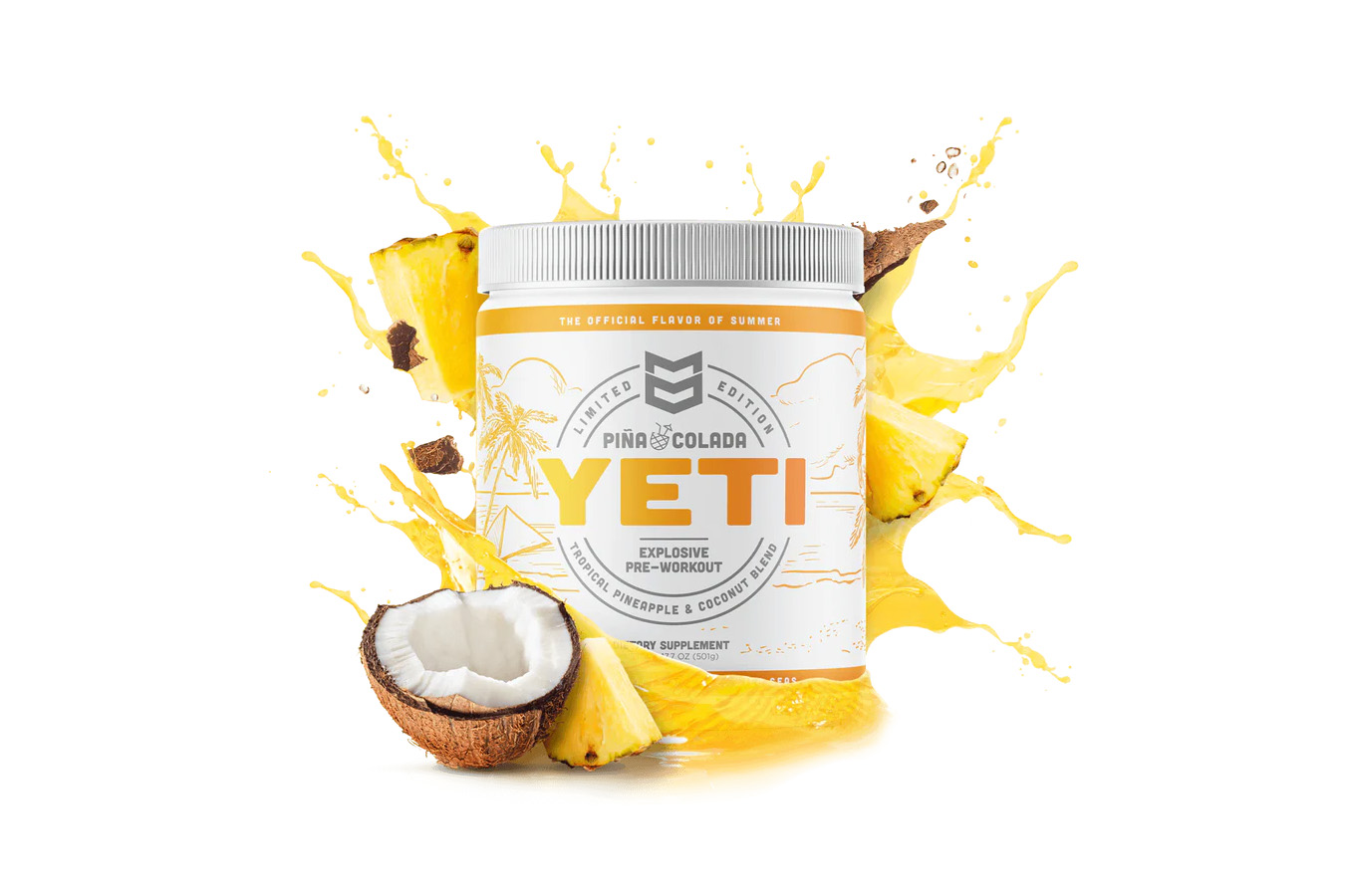 Mtn Ops YETI Explosive PreWorkout Green Pina Colada Vance Outdoors