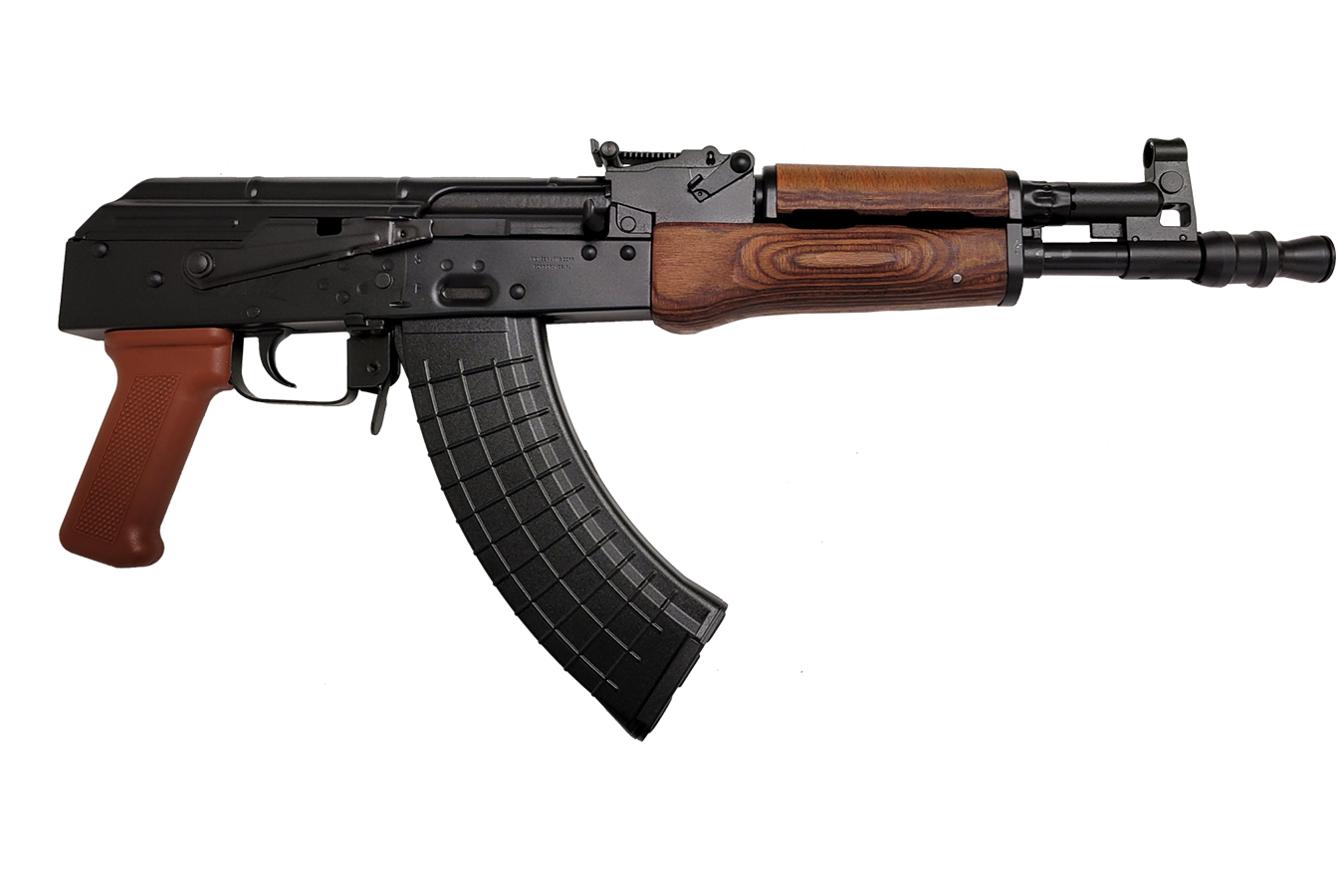 No. 16 Best Selling: PIONEER ARMS HELLPUP 7.62X39MM SEMI-AUTOMATIC AK PISTOL WITH ORIGINAL POLISH LAMINATED WOOD F