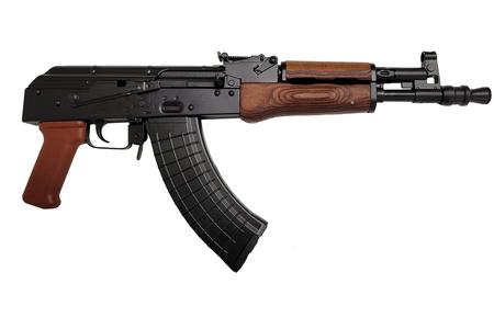 PIONEER ARMS HELLPUP 7.62X39MM SEMI-AUTOMATIC AK PISTOL WITH ORIGINAL POLISH LAMINATED WOOD F