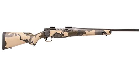 MOSSBERG Patriot 350 Legend Bolt Action Rifle with 22 Inch Fluted Barrel and Synthetic KUIU VIAS Stock