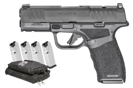 SPRINGFIELD Hellcat Pro 9mm Optics Ready Gear Up Package with Five Magazines and Range Bag