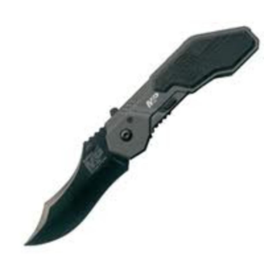 Smith & Wesson M&P M.A.G.I.C. Assist Folding Knife - Black Scooped Back Drop Point (SWMP1B)