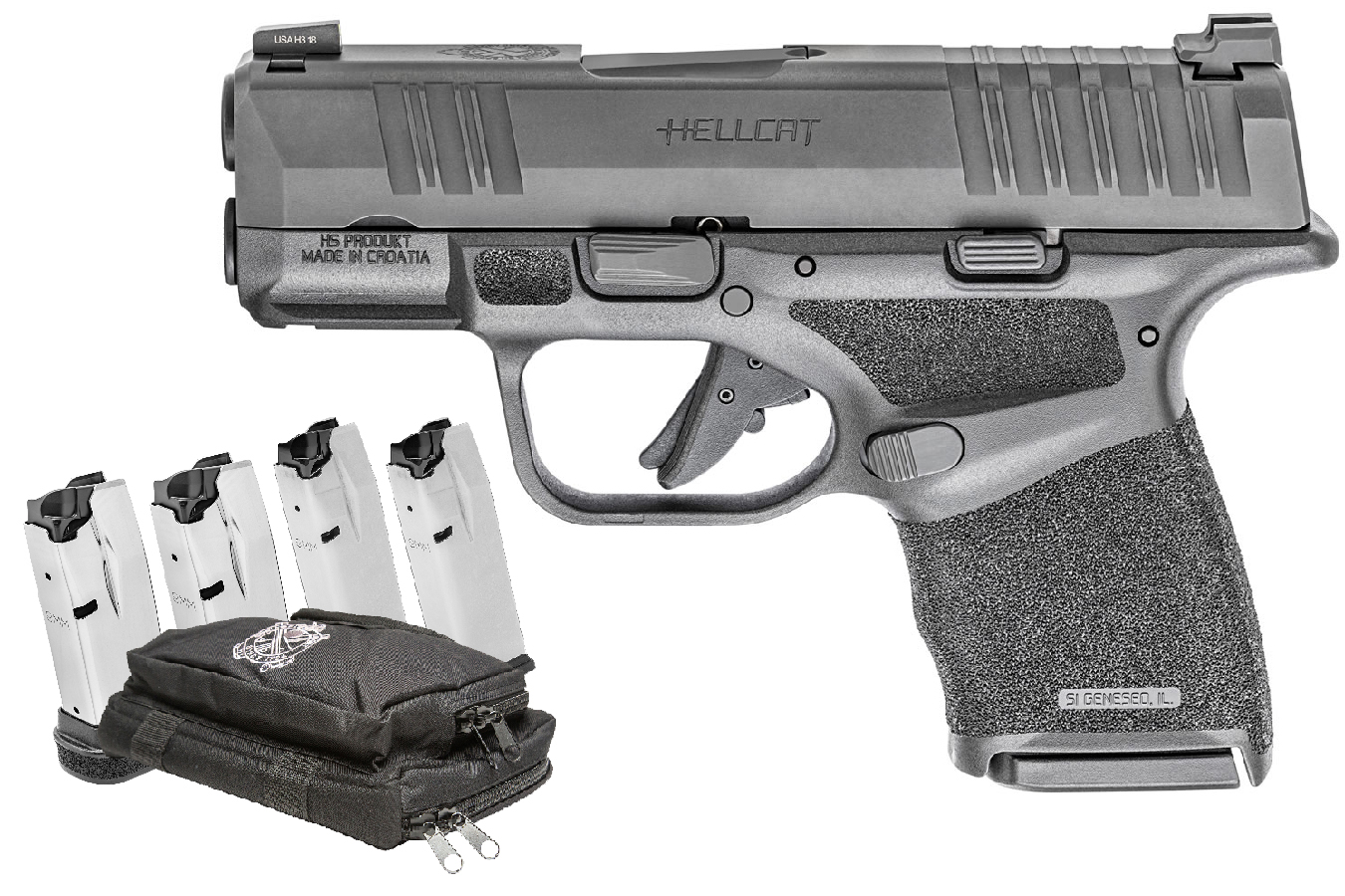 No. 24 Best Selling: SPRINGFIELD 9MM HELLCAT MICRO COMPACT 3` GEAR UP