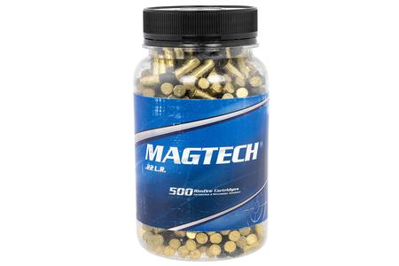 MAGTECH 22 LR 40 gr LRN 500 Rounds in Plastic Jar