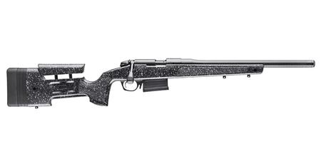 BERGARA B-14R Trainer 17 HMR Rimfire Rifle with Carbon Fiber Barrel and Gray Speckled Black Stock