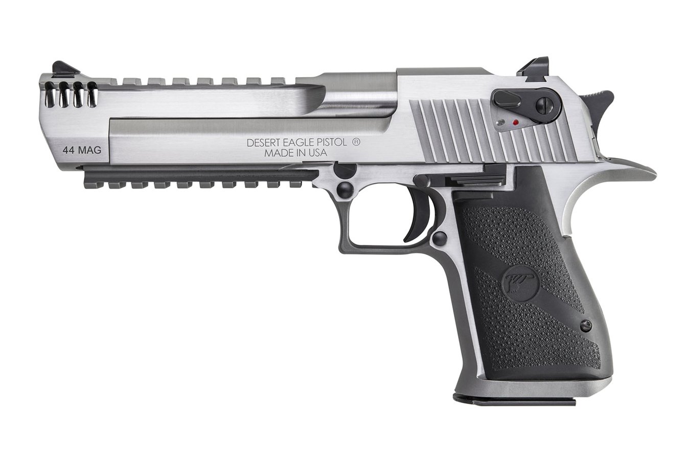 MAGNUM RESEARCH DESERT EAGLE .44 MAG STAINLESS WITH INTEGRAL MUZZLE BRAKE