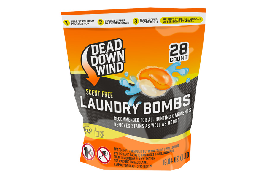LAUNDRY BOMBS - ZIP LOCK - CHILD SAFE BAG 28 CT  *NEW FOR 2022 