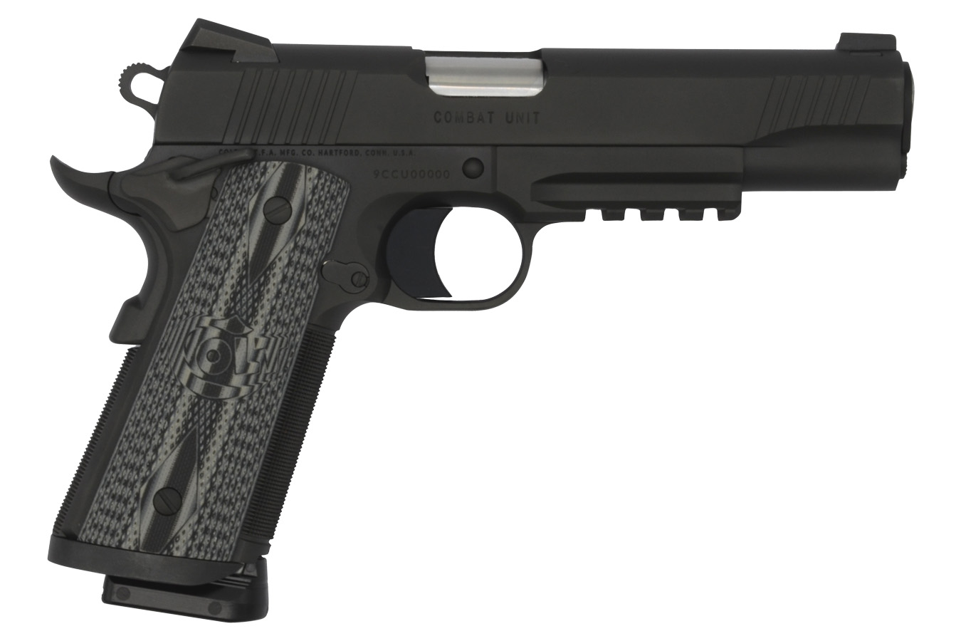 COLT 1911 GOVERNMENT COMBAT 45 ACP 5 IN BBL BLACK 