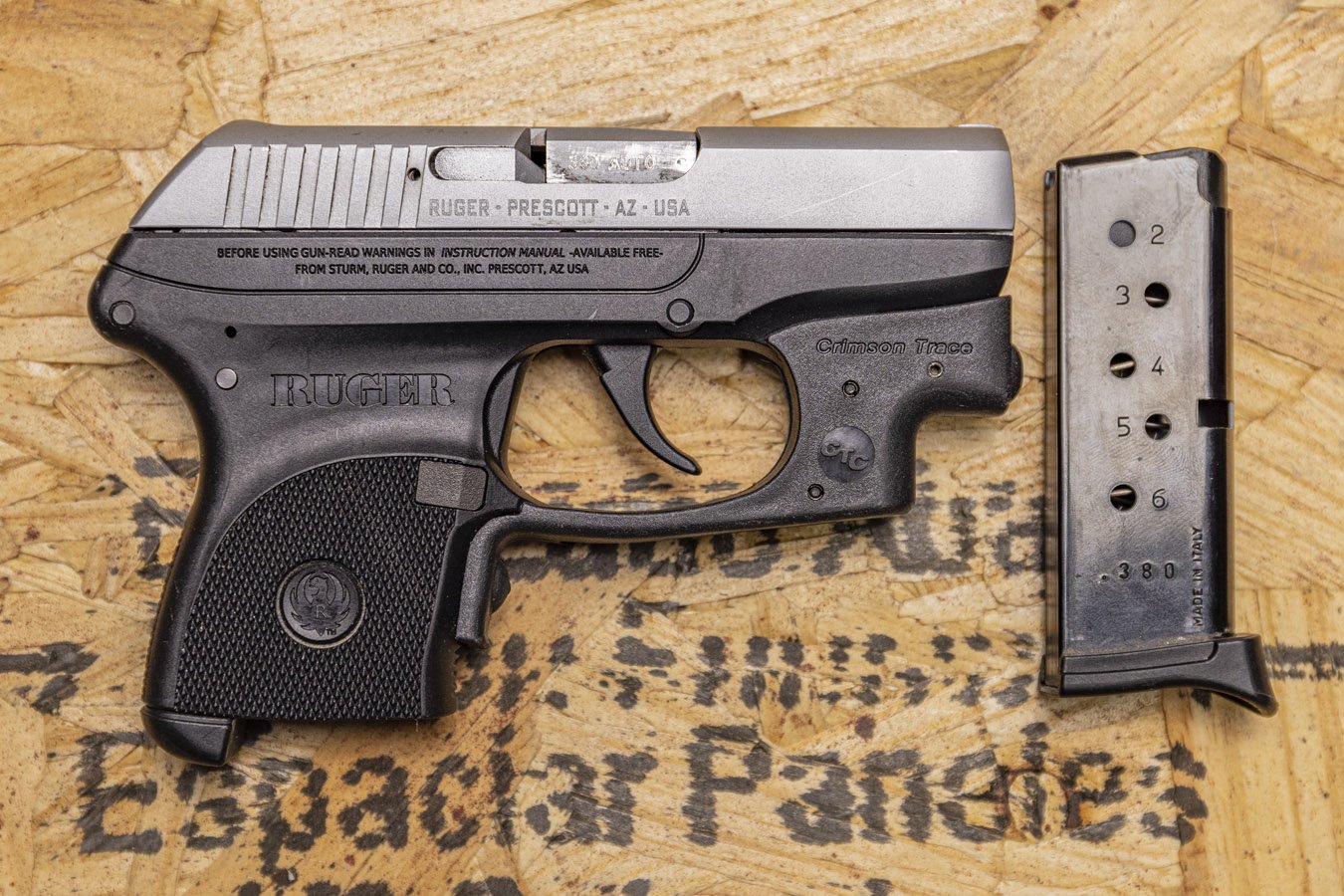 Ruger LCP .380 Auto Police Trade-In Pistol with Laser