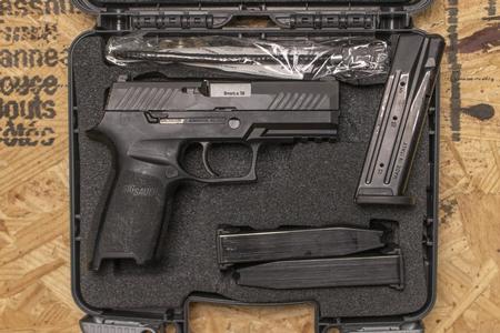 SIG SAUER P320 M18 9MM POLICE TRADE-IN PISTOL WITH NS
