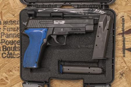 SIG SAUER P226 9mm DA/SA Police Trade-In Pistols with Rail (Good Condition)