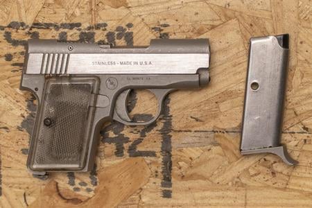 AMT Backup .380 Auto Police Trade-In Pistol