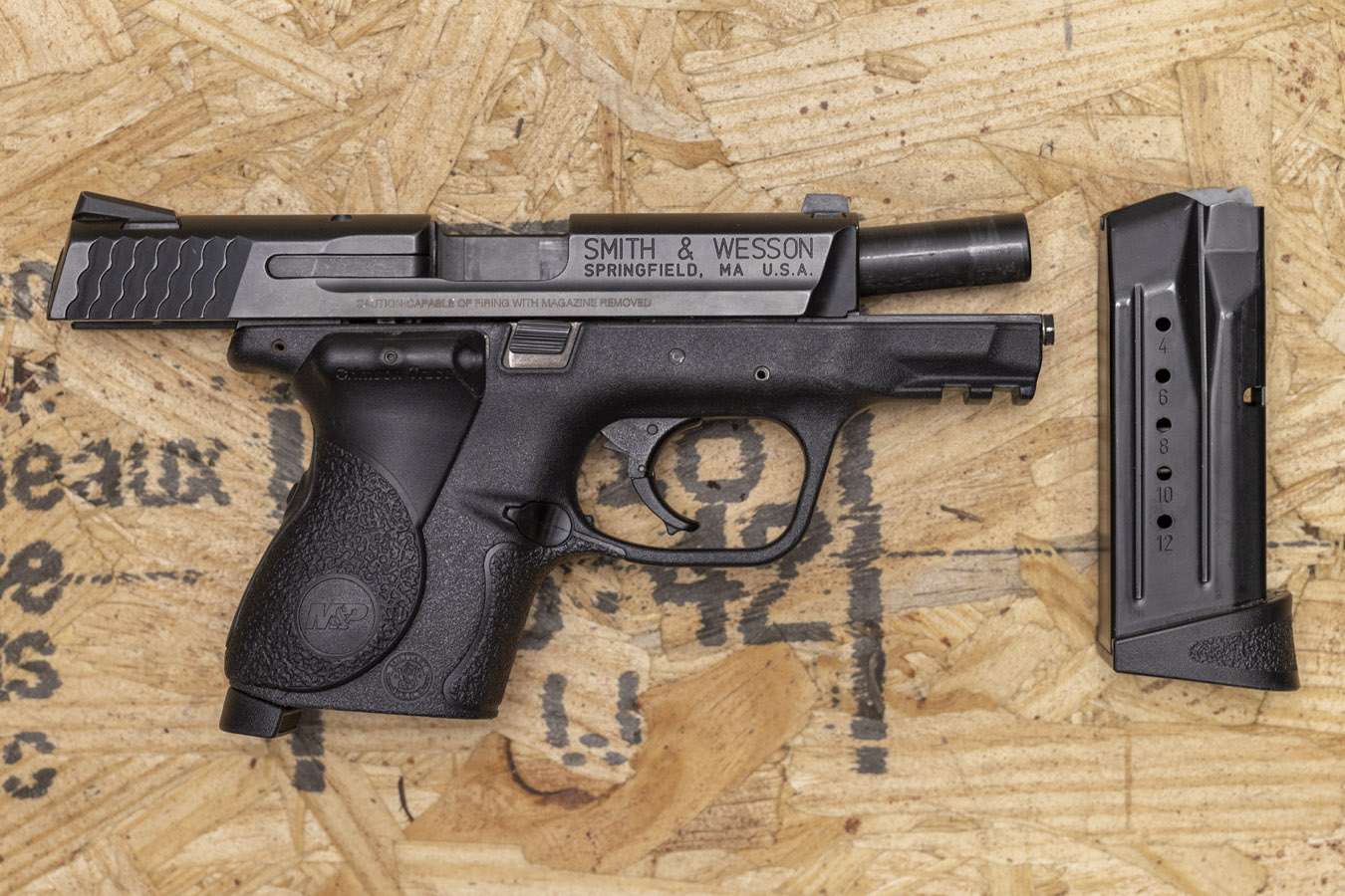 MP 9C 9MM POLICE TRADE-IN PISTOL WITH GRIP LASER