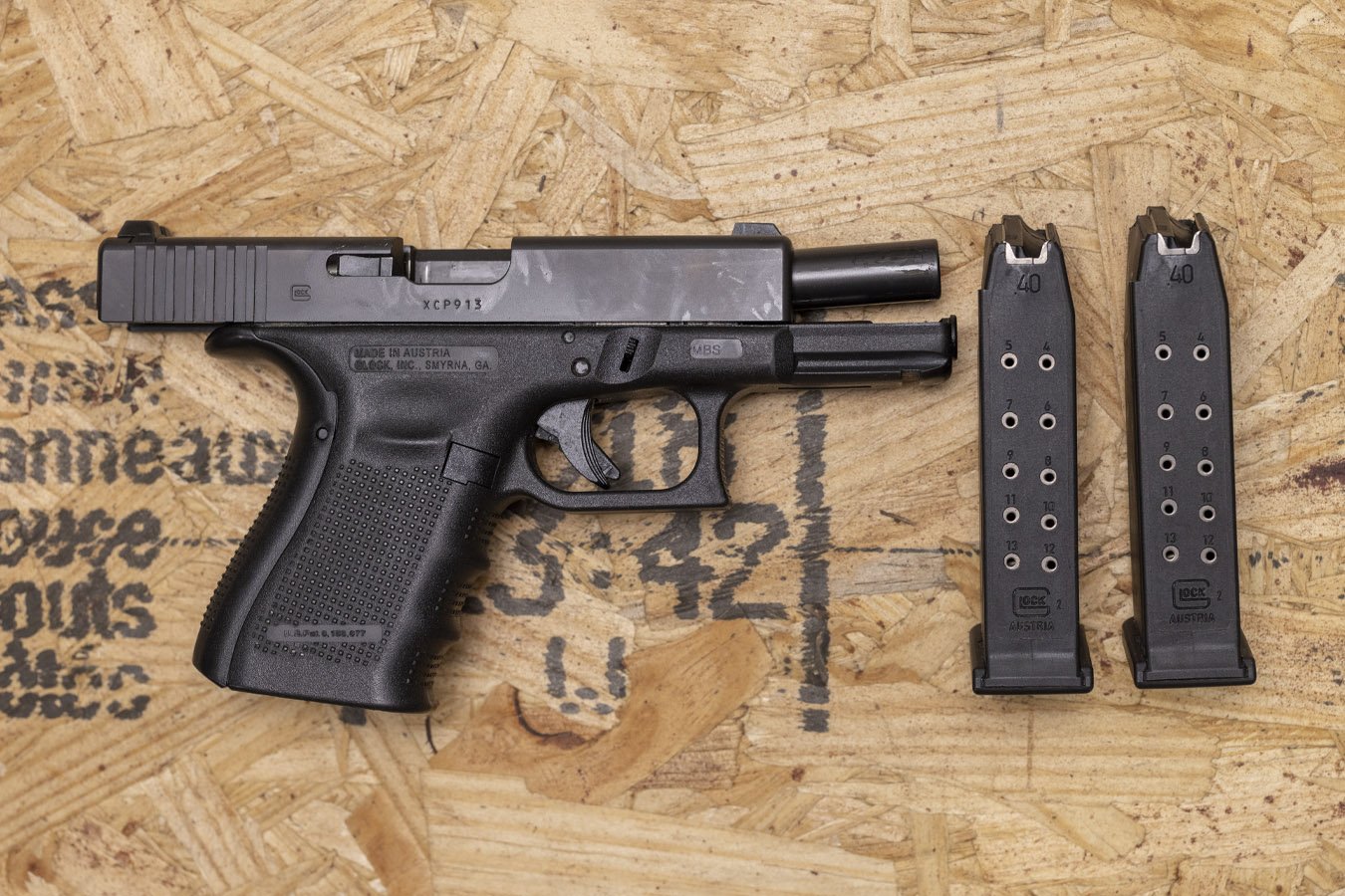 GLOCK GLOCK 23GEN4 .40 SW POLICE TRADE-IN PISTOL