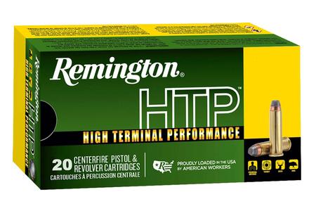 Remington 38 Special 110 Gr Semi-Jacketed Hollow Point HTP 20/Box