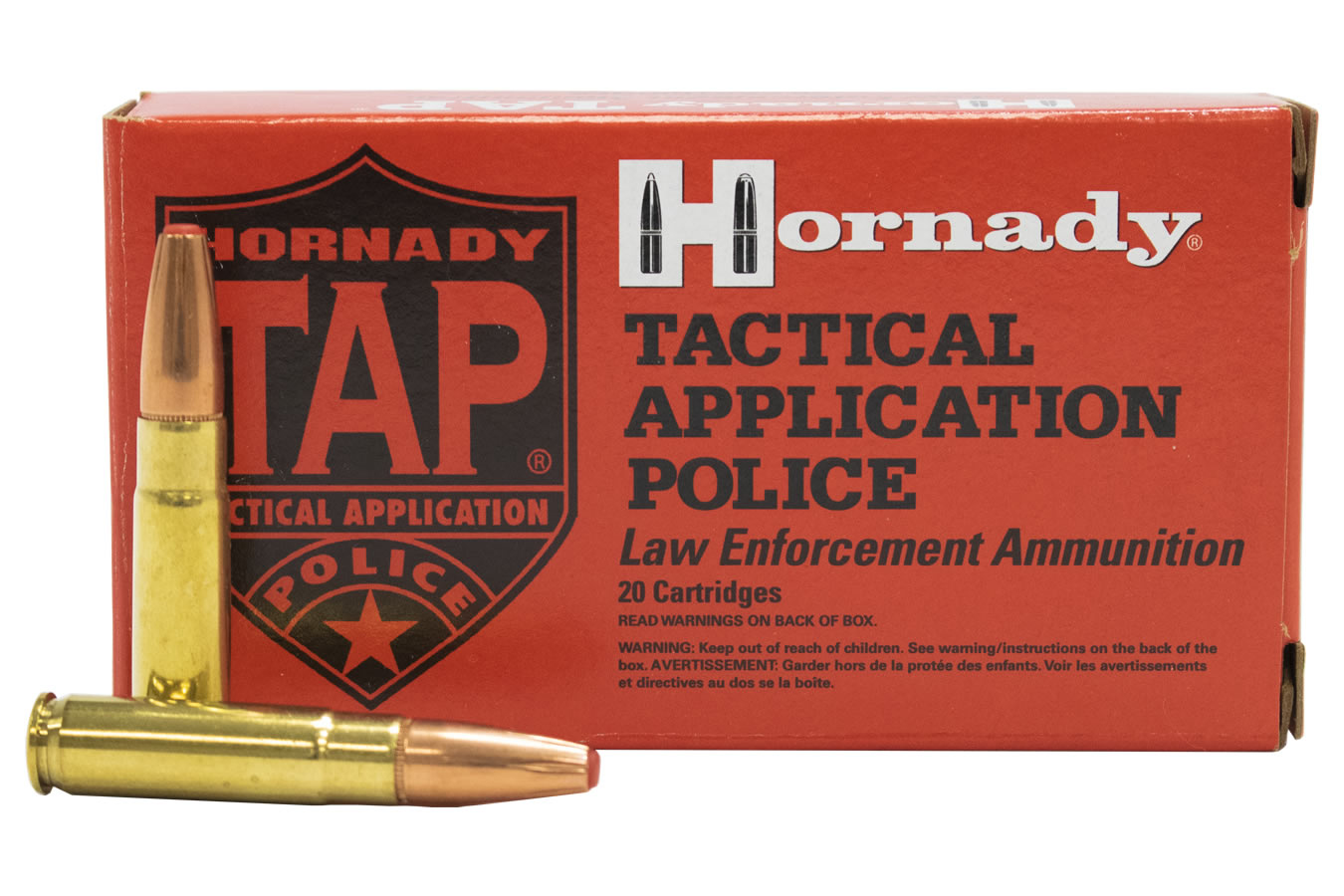 Hornady 300 Blackout 190 gr Sub-X TAP Police Trade Ammo 20/Box