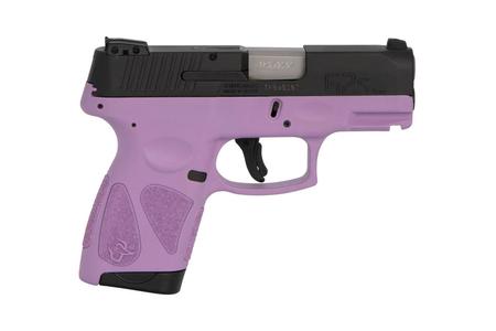 TAURUS G2S 9MM PISTOL, LIGHT PURPLE FRAME