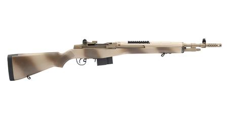 SPRINGFIELD M1A .308 WIN SCOUT SQUAD RIFLE WITH DESERT FDE FINISH AND 20 RND MAG