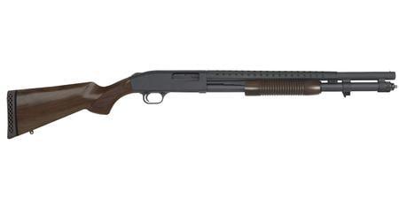 MOSSBERG 590 Retrograde 12 Gauge Pump Shotgun with Walnut Stock and Heatshield (LE)