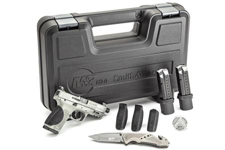 SMITH AND WESSON MP9 M2.0 9MM COMPACT SPEC SERIES BULL SHARK GRAY 4.6 IN