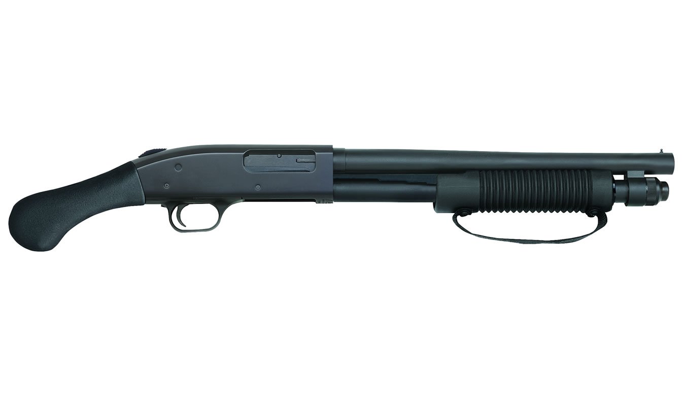 MOSSBERG 590, SHOCKWAVE,6 SHOT 12GA, MATTE BLUE,