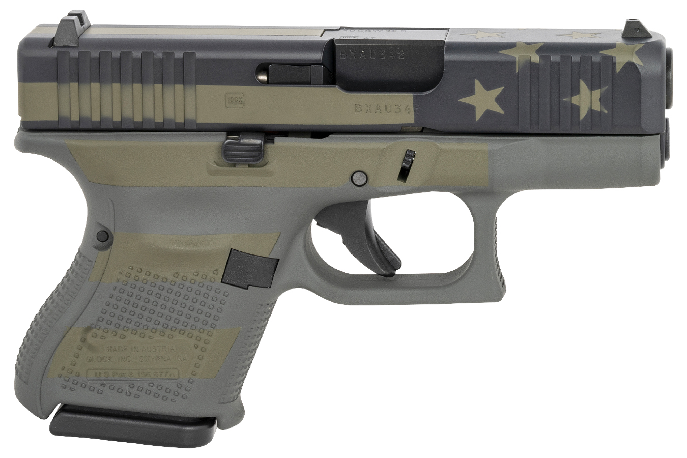 GLOCK 27 GEN5 SBCMPCT 40SW 3.43` OVERALL OPERATOR FLAG