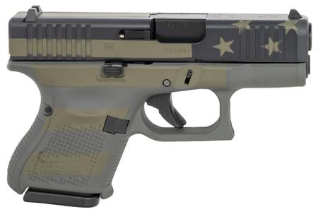 GLOCK 27 Gen5 40SW Subcompact Pistol with Operator Flag Cerakote Finish