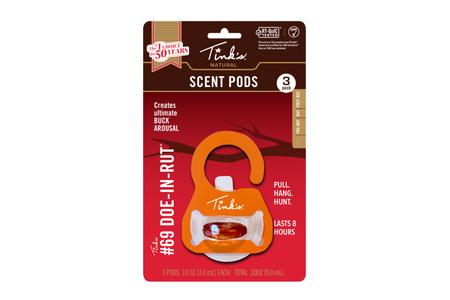 #69 DOE-IN-RUT SCENT PODS (3 PACK)  