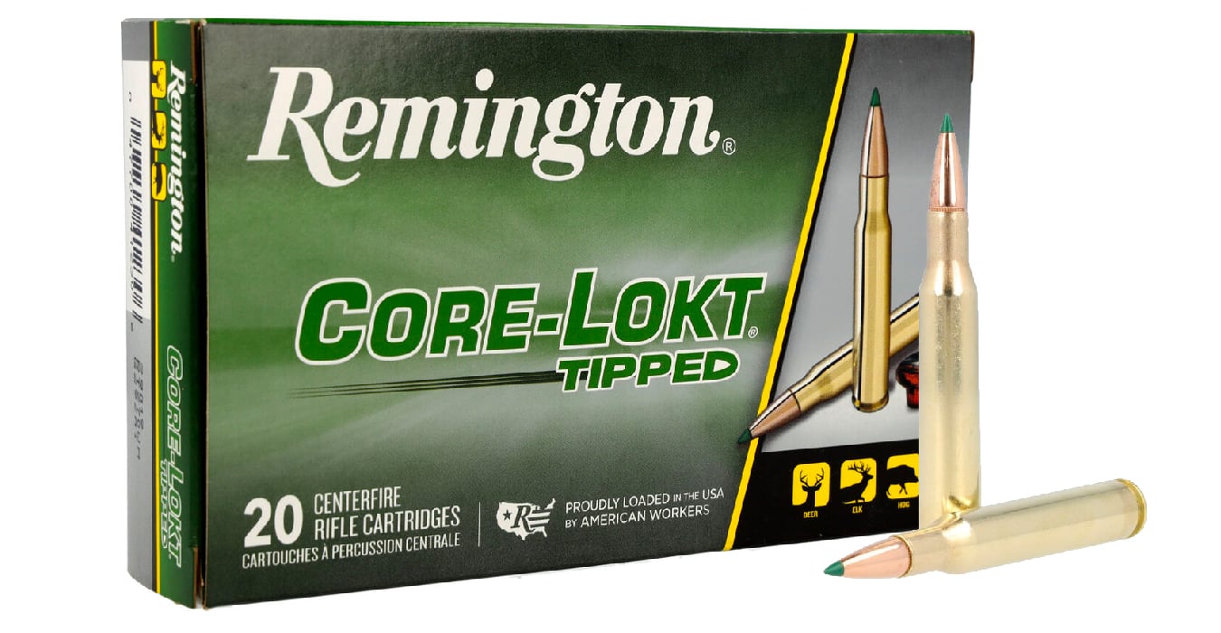 REMINGTON 270 WIN 130GR CORE-LOKT TIPPED 