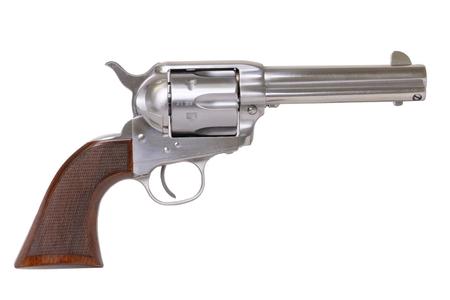 UBERTI 1873 Cattleman El Patron 45 Colt Revolver with Walnut Grips and Stainless Steel Finish