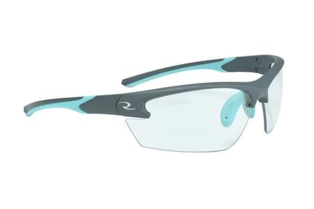 RADIANS Ladies Range Eyewear in Aqua/Charcoal in Clear