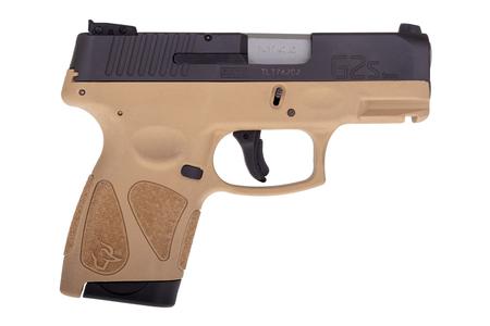 TAURUS G2S 9mm Pistol with Tan Frame and Black Slide