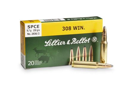 SELLIER AND BELLOT 308 Win 150 gr SPCE 20/Box