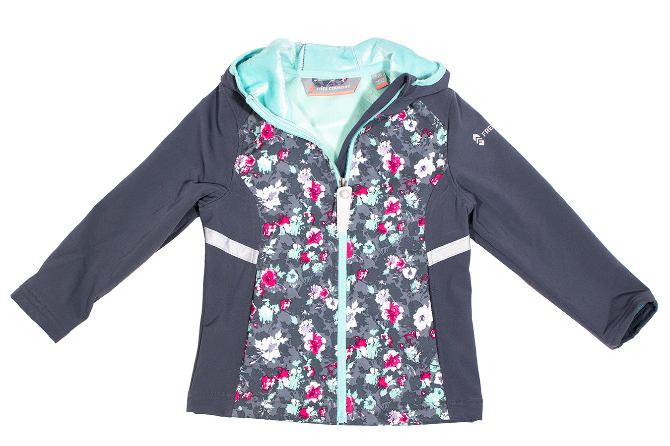 Free Country Girl's Butterpile Lined Water Resistant Softshell Jacket