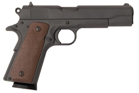 TISAS 1911 A1 Service 45 ACP Pistol with 5 Inch Barrel and Dark Gray Cerakote Finish