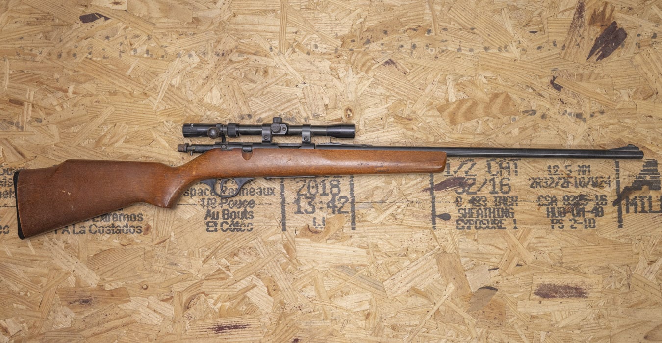 MARLIN MODEL 25 .22 S/L/LR POLICE TRADE-IN RIFLE JM STAMPED