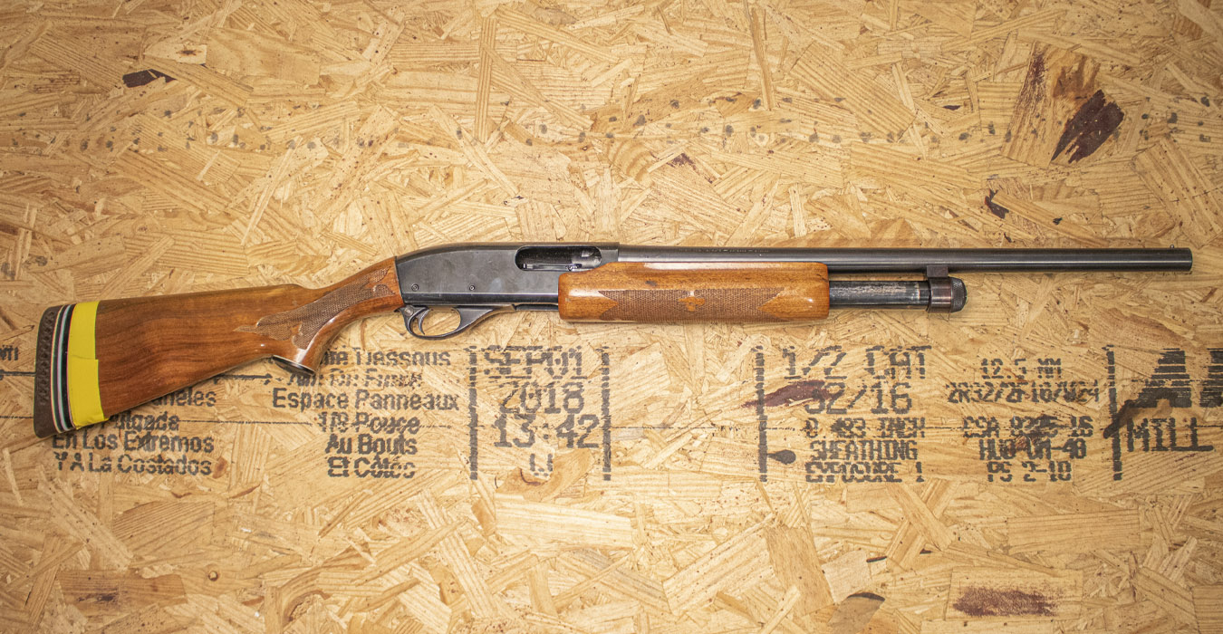 Remington 870 Wingmaster 12 Gauge Police Trade-In Pump Shotgun