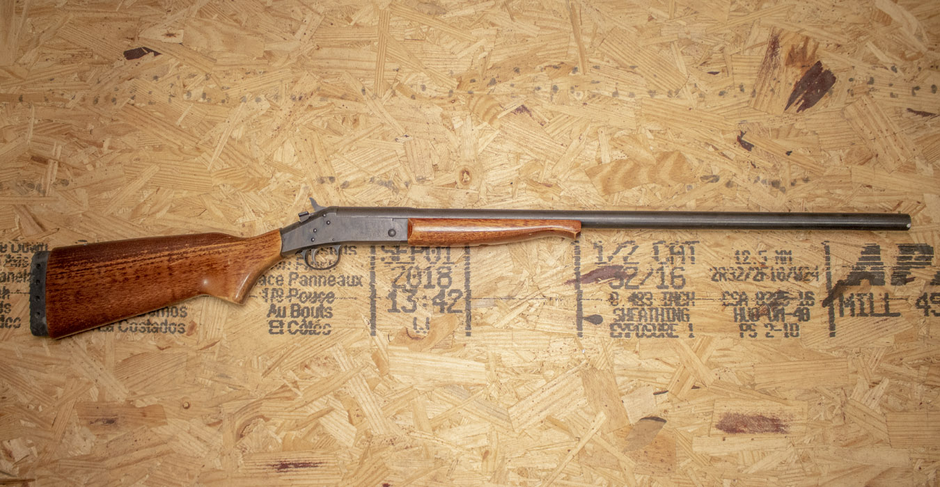 New England Firearms Topper SB112 Gauge Single Shot Police Trade-In Shotgun