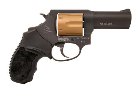 TAURUS Model 856 38 Special Revolver with Black Finish and Brown Cylinder