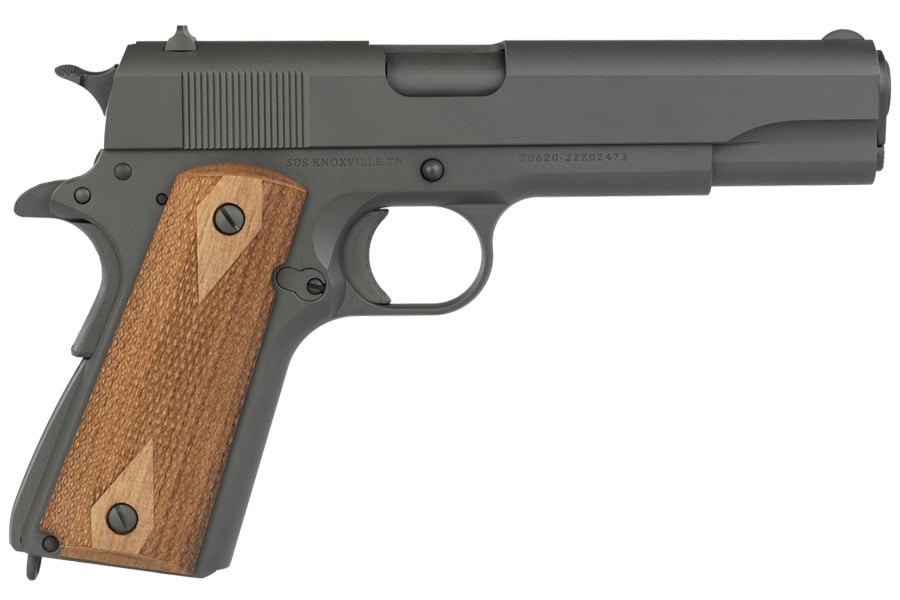 TISAS 1911 45 ACP BASED WWII MODEL CERAKOTE FINISH WALNUT GRIPS