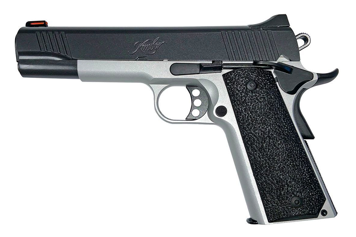 1911 STAINLESS 45ACP LW GRAY GUARD